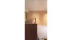 Bigtittygothegg Nude She Compares Her Height To The Furniture In The House