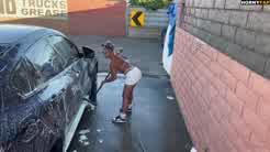 Hayley Davies – Got Blacked As Payment By 2 Bbc Car Wash Owners